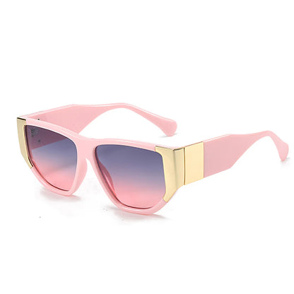 2025 Nieuwe modieuze kleurrijke dames zonnebril gedecoreerde gradiëntlenzen trendy accessoires voor vrouwen en mannen zonnebrillen