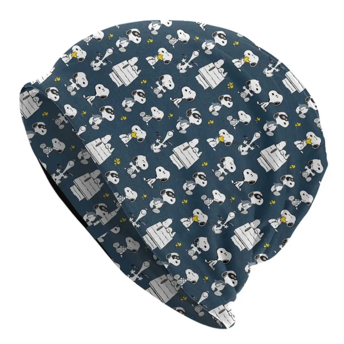 Custom The Peanuts Bonnet Hats Street Knitted Hat For Women Men Winter Warm S-Snoopys Skullies Beanies Caps