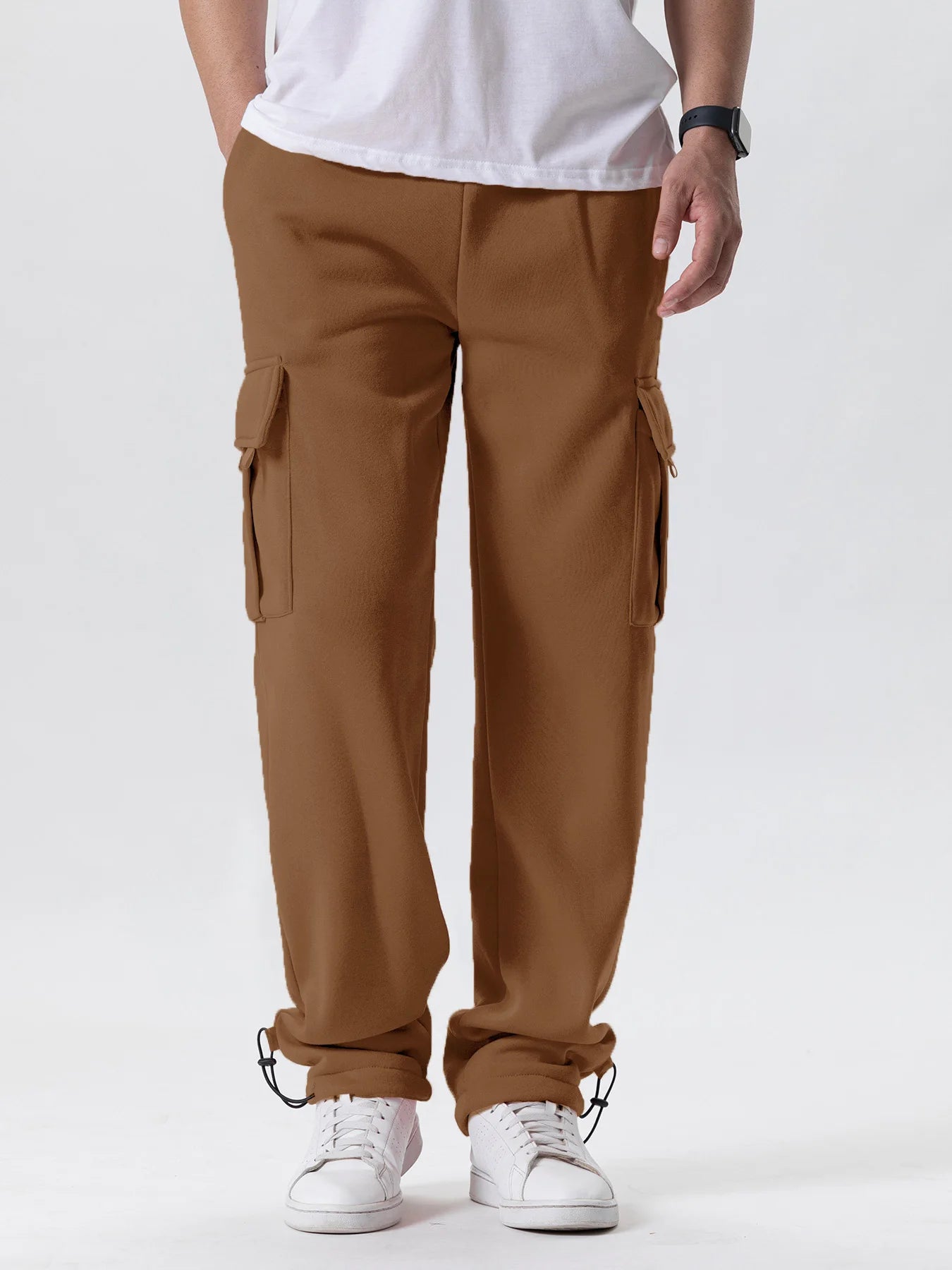 Herren-Jogginghosen Gerade fit Jogger für Sport und Streetwear Lose übergroß