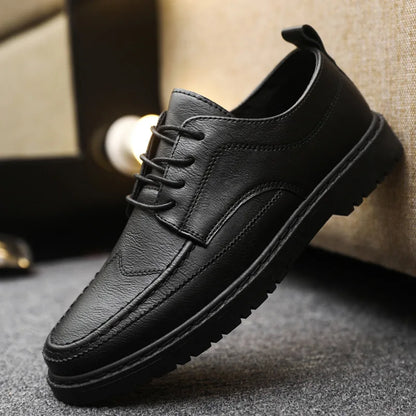 Brand Men's Casual Shoes Classic Business Leather Shoes for Men Fashion Handcrafted Men's Dress Shoes Comfortable Flats Loafers