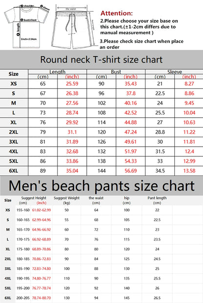 Summer 2025 new men's casual T-shirt and shorts set, new sportswear 2-piece set, 3D printed fashionable Hawaiian-style street we