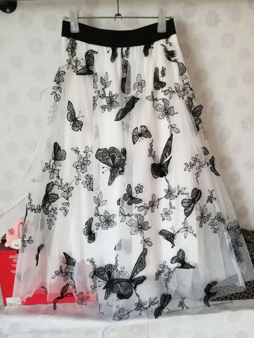 Woman Clothing Casual Elegant Summer Embroidery Streetwear Party Y2k Skirt Fashion Clothes Vintage Long Skirt Ethnic Style