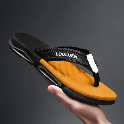 Men Summer High Quality Flip Flops Men Beach Slippers Fashion Outdoor Flip Flops Casual Breathable Slippers for Men New Sandals