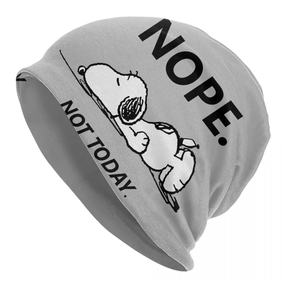 Custom The Peanuts Bonnet Hats Street Knitted Hat For Women Men Winter Warm S-Snoopys Skullies Beanies Caps