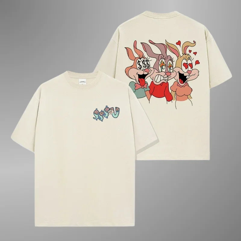 Drake und PartyNextdoor ein Sexlied 4 u 2025 T-Shirt Männer Frauen Harajuku O-Neck Sommer Freizeit-T-Shirt-Baumwolltops Kleidung Tee