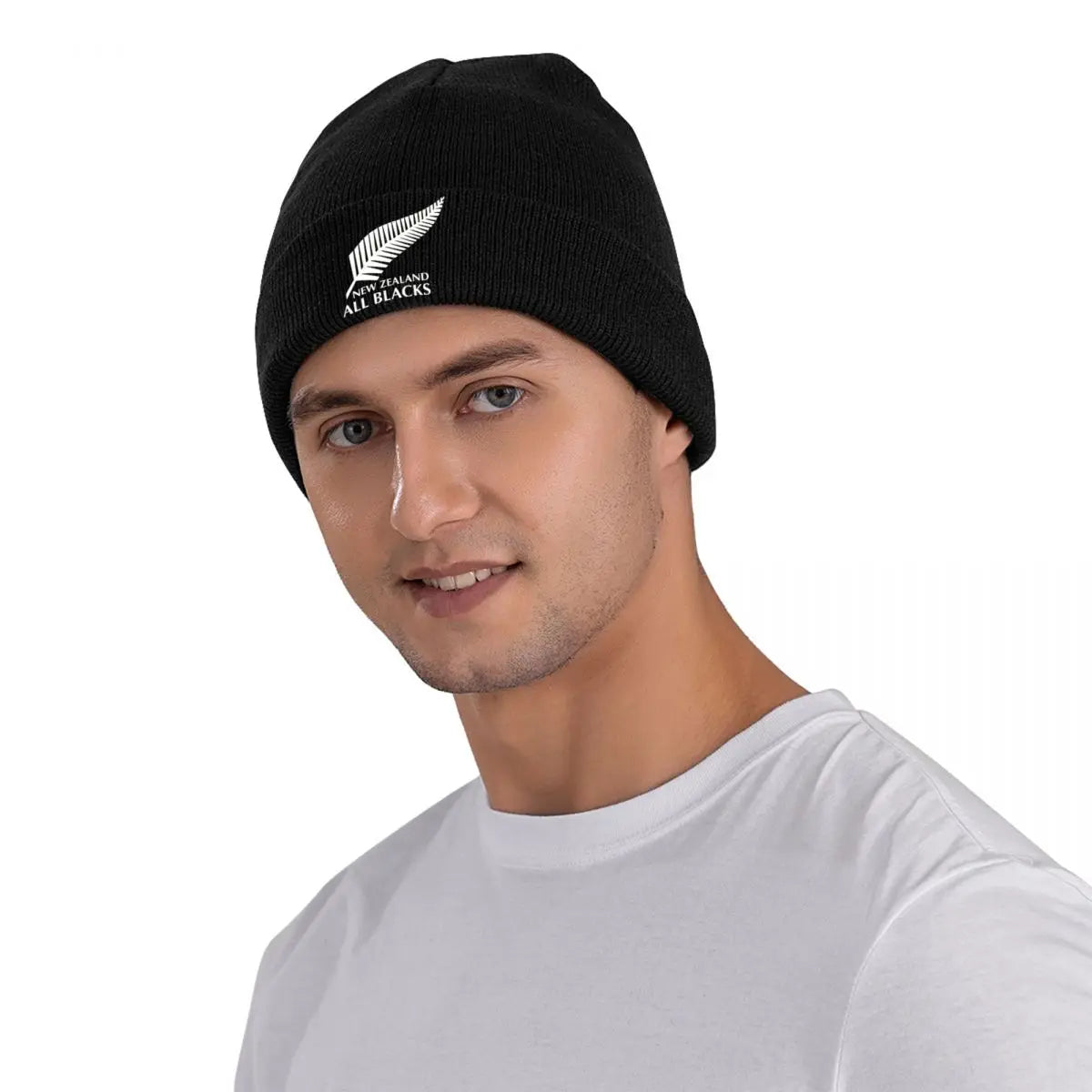 All Blacks Rugby Hat Autumn Winter Beanie Warm Caps Men Women Skullcap