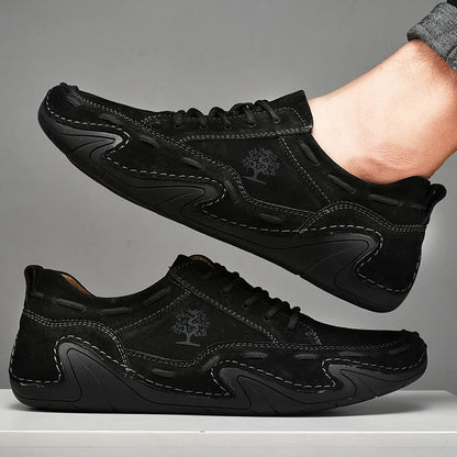 Hommes extérieurs chaussures décontractées hommes en cuir en cuir en daim