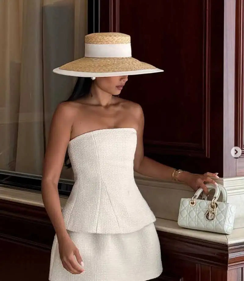 Lafite 2023 Ljetni šešir Ženska ljetna plaža Zaštita od sunca Straw Hat Men's English Jazz Hat Veleprodaja