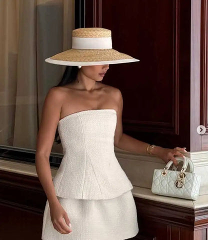 Lafite 2023 Ljetni šešir Ženska ljetna plaža Zaštita od sunca Straw Hat Men's English Jazz Hat Veleprodaja
