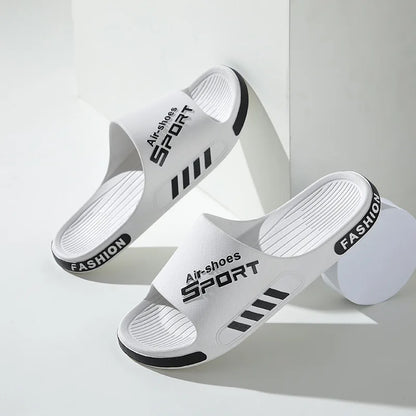 Slifori maschili di moda in PVC SOLE SOLE NON SLIP SCHEDI SCHEDE CASUAL FLOP FLOPS BAGNO CAPPOGLE Coppie da bagno Nuovo Sandalo