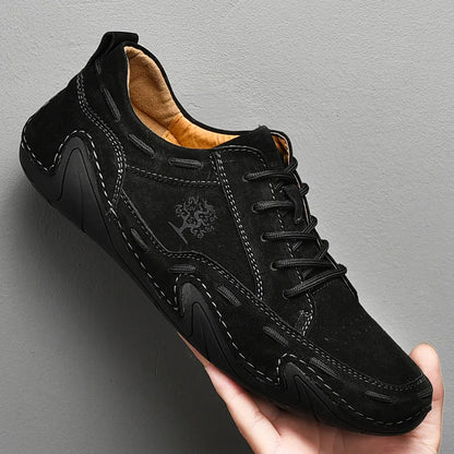 Hommes extérieurs chaussures décontractées hommes en cuir en cuir en daim