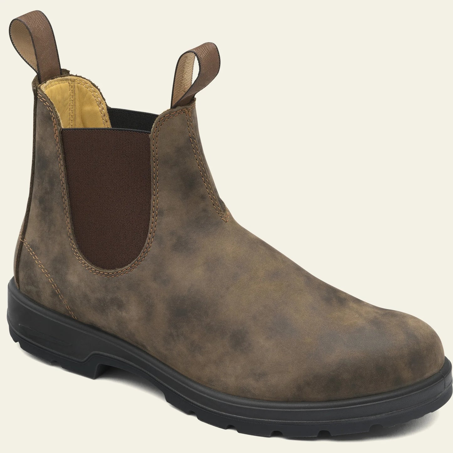 Zapatos de cuero retro de lujo Botas Chelsea Casual Capricional Cómoda Unisex Tobillo Estilo británico Botas de trabajo para hombres Big Tamaño 35-49