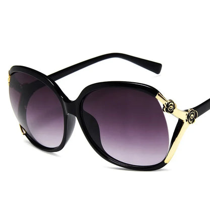Gafas Classic Retro Large Frame Women's Sunglasses Fashion Brand Sun Glasses  Lady Driving Luxury Eyewear UV400 Oculos