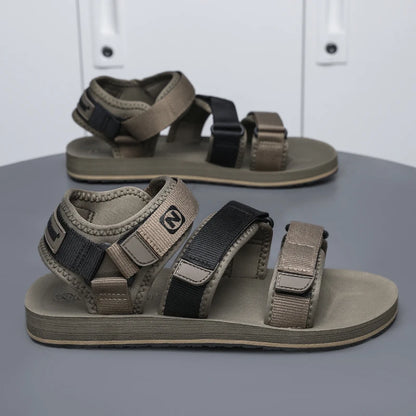 Karlar frjálslegur skylmingasandalar renna á karlmann sandal karlkyns sandles Sandalias Hombre Sandale Homme Open skór auk stór stærð 50 51 52