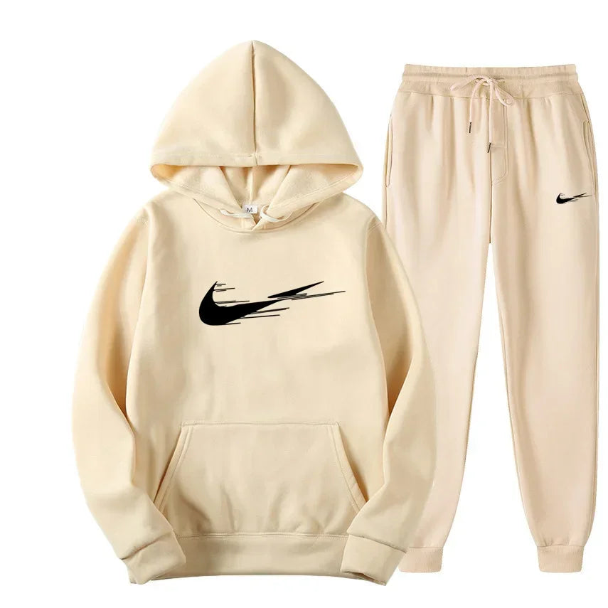 2025 Nieuwe heren- en damesmode vrije tijd sportkleding buiten fitness jogging hoodie set sport luxe hoodie+broek set kleding