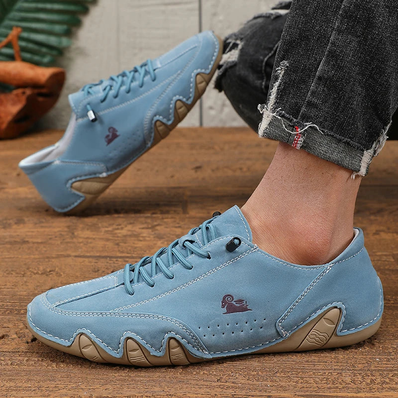 Uomo primaverile sneaker a basso taglio moca