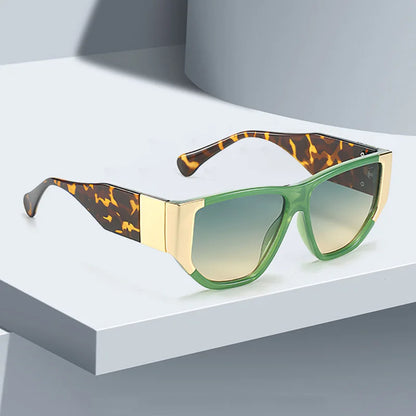 2025 Nieuwe modieuze kleurrijke dames zonnebril gedecoreerde gradiëntlenzen trendy accessoires voor vrouwen en mannen zonnebrillen