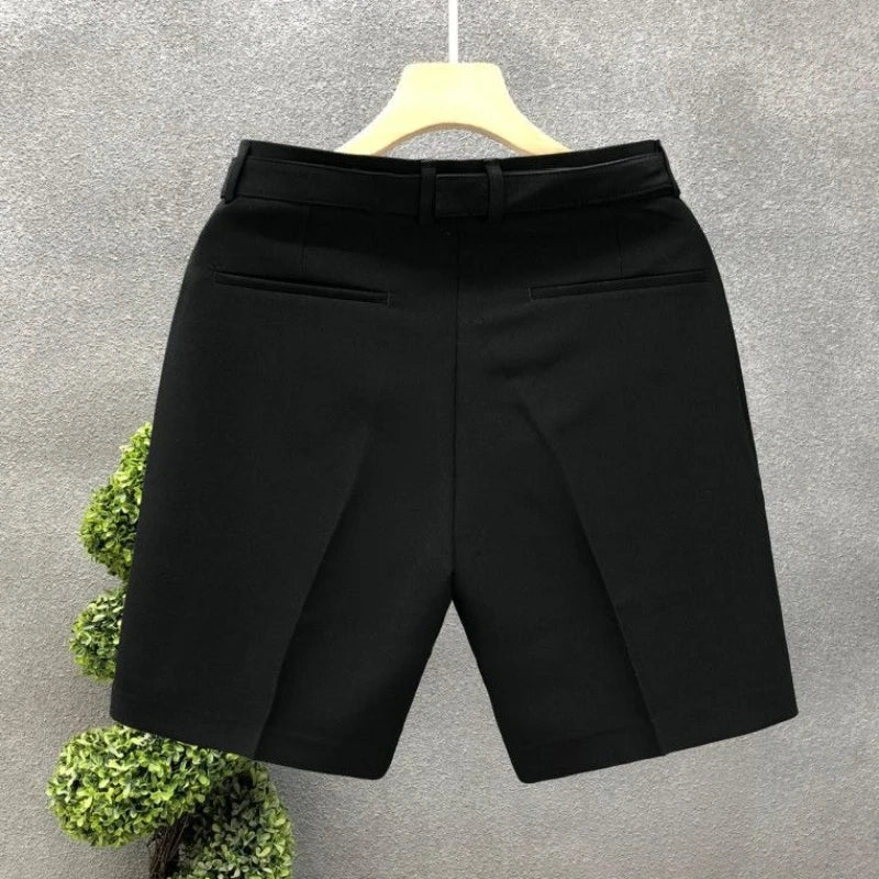 Casual Slim Fit Herrenanzug Shorts Essentielle stilvolle Sommer Neu in Pant 2025 koreanischer Stil Luxus Personalizat Männliche kurze Hosen