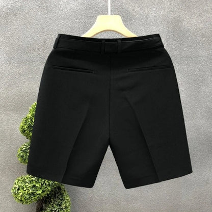Casual Slim Fit Herrenanzug Shorts Essentielle stilvolle Sommer Neu in Pant 2025 koreanischer Stil Luxus Personalizat Männliche kurze Hosen