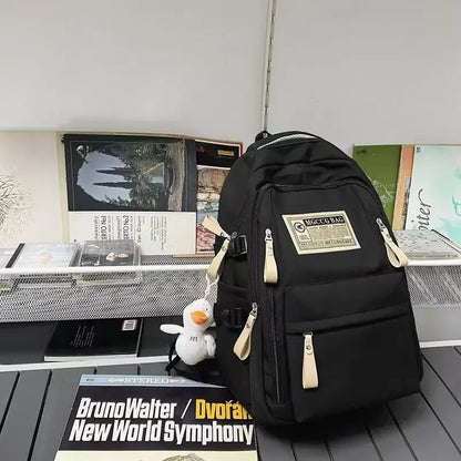 Fashion Big Student School Backpack Rucksack Girls Boys School Bag High Capacity Women Backpack Female Leisure Travel