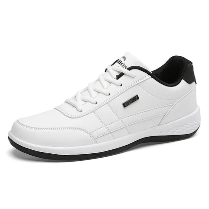 Maedef schoenen voor mannen lederen sneaker waterdichte casual comfortabele heren sneaker veterschoenen gevulkaniseerd man schoenmasculino