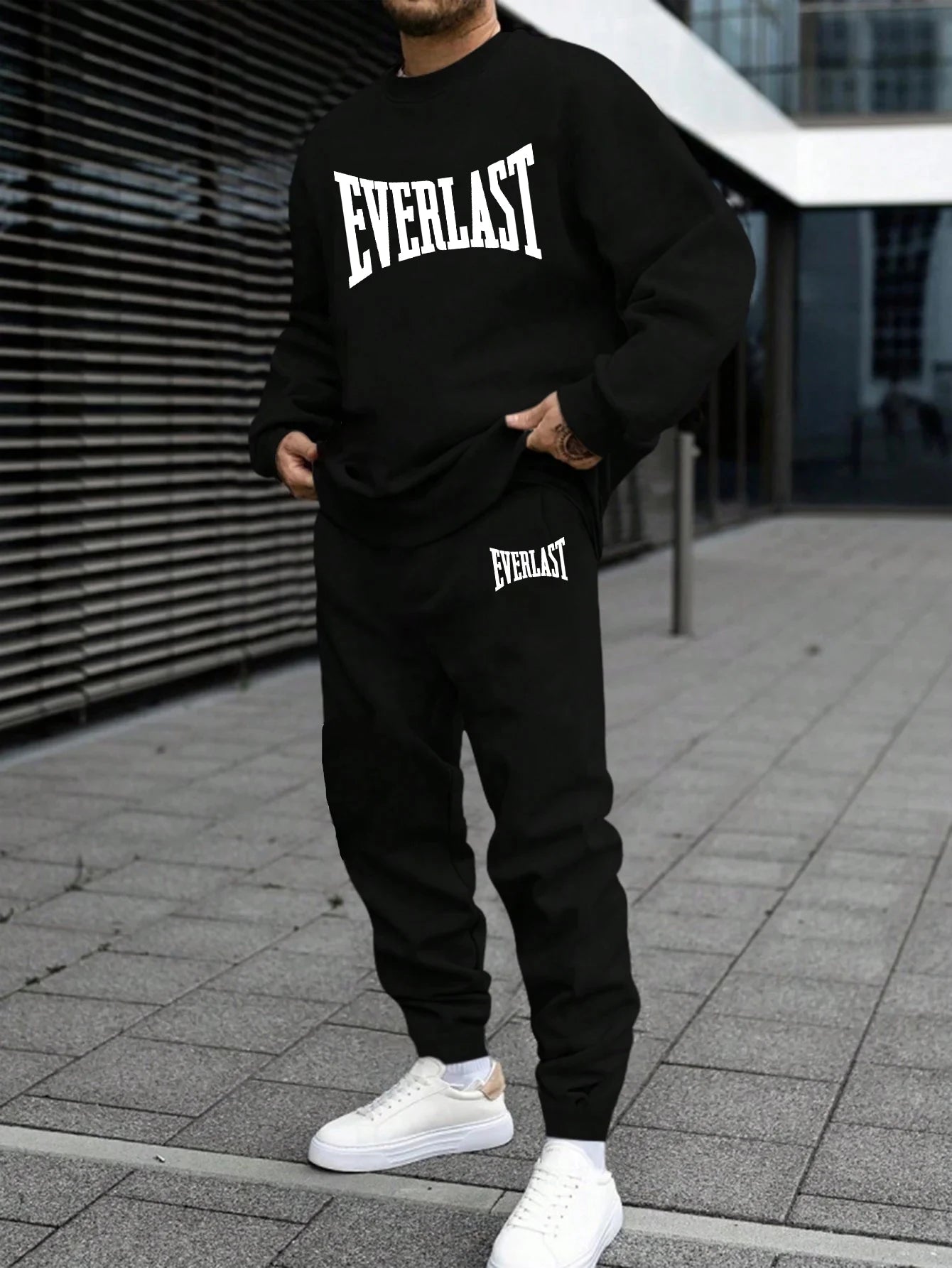 Swobodny moda jesienna zima pojedyncze bluzy bluzki mężczyźni codzienne sport