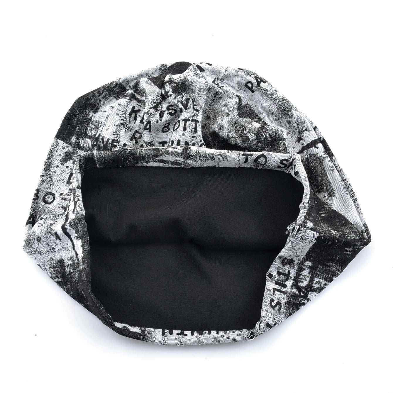 Tie-dye Beanie Hats For Women Men Vintage Distressed Cracked Design Streentwear Unisex Headwear For Spring Summer