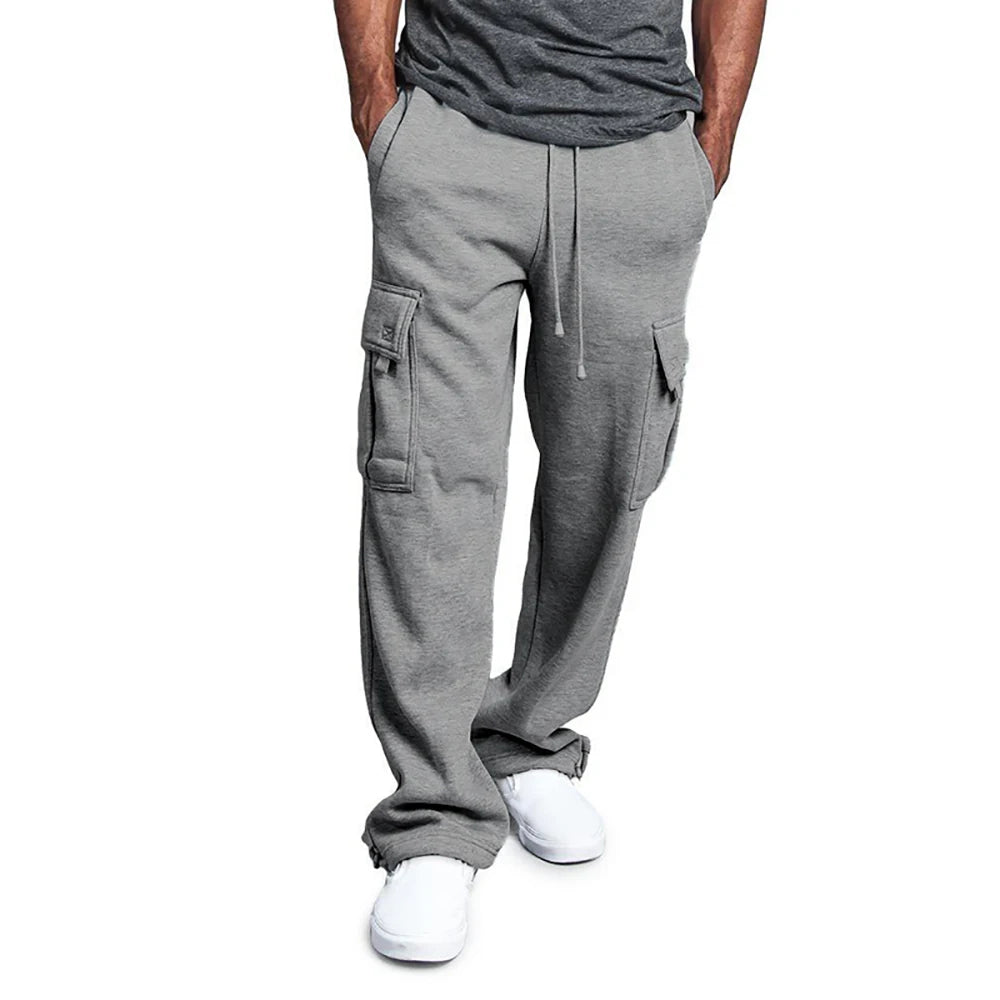 Herren-Jogginghosen Gerade fit Jogger für Sport und Streetwear Lose übergroß