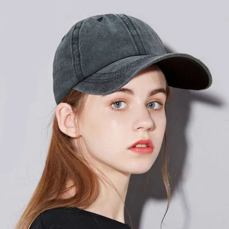 Modne solidne bejzbolske kape za muškarce kapice Street odjeće Ženski šešir Snapback casual cap Capquette tata hat hip hop cap