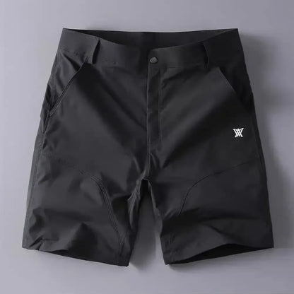 Men's Golf Clothing Summer Quick-drying Five-inch Pants Men's Thin Outerwear Ice Silk Breathable Casual Luxury Brand Golf Pants