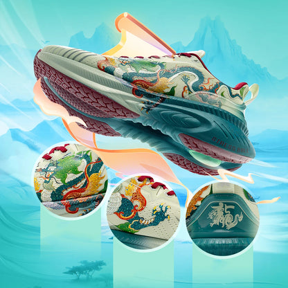 Onemix Original Designers Chinese Style Running Shoes For Men Luxury Women Shoes Breattable Sports Shoes Male Outdoor Sneaker