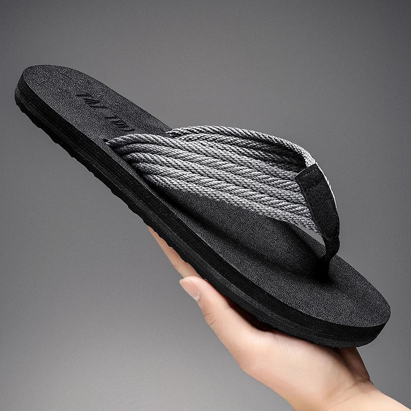 Plus Big Size 49 50 51 52 Flip Flops Men Slippers Chanclas De Hombre Claquette Homme Klapki Indoor Outside Beach Large Shoes