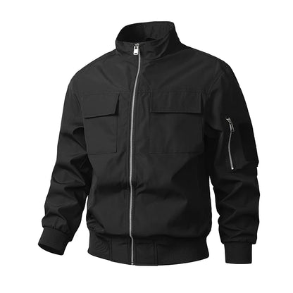 Winter Men Bomber Jackes Coat Hombres Autumn Warm Windbreaker Jackets Hombre Fashion Fashion Outdoor Chop Cause Chaqueta delgada Lzlltt