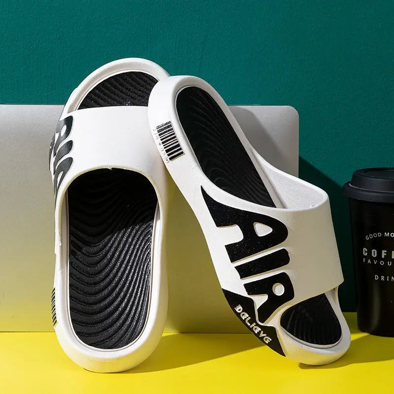 2023 Men's Summer Slippers Anti-slip Thicken EVA Soft Slipper Outdoor Beach Flip Flops for Men Household Comfortable Shoes
