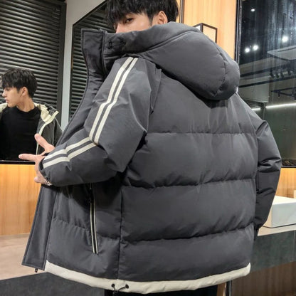 Thick Warm Winter Down Coat for Men Luxury Designer Casual On Offer Stylish Hoodie Jacket Man Cheap Sale Joker Fast Delvery Cold