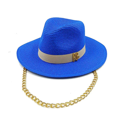 Lafite 2023 Ljetni šešir Ženska ljetna plaža Zaštita od sunca Straw Hat Men's English Jazz Hat Veleprodaja