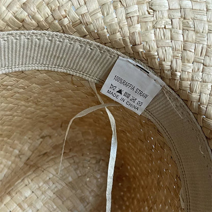 Lafite 2023 Ljetni šešir Ženska ljetna plaža Zaštita od sunca Straw Hat Men's English Jazz Hat Veleprodaja