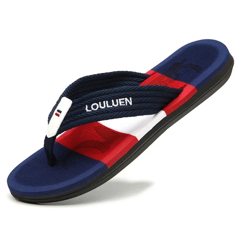 High Quality Brand Men Flip Flops Summer Beach Flip Flops Men Fashion Breathable Casual Beach Men Slippers Summer Outdoor