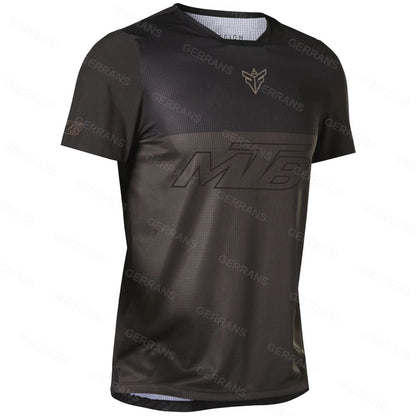 Ggrrans mtb Jerseys Mountain Bike MTB Shirts Offroad  short sleeve Motorcycle Motocross Sportwear Racing Bike Cycling Clothing