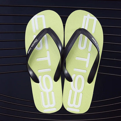 Les tongs antidérapants masculins couples de plage à la mode de plage de plage unisexes de la plage de plage de plage