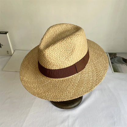 Lafite 2023 Ljetni šešir Ženska ljetna plaža Zaštita od sunca Straw Hat Men's English Jazz Hat Veleprodaja