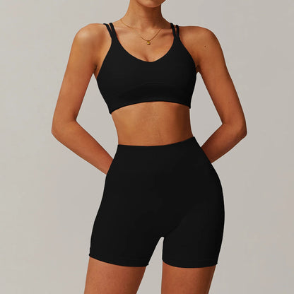 Yoga Set Gym Clothes Sportswear Yoga Suits For Women Fitness Long Sleeved Jacket Tracksuits Sports Bra Gym Set Seamless Leggings