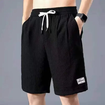 Men's Ice Silk Casual Shorts Loose Fit Summer Style Big Pants Versatile Outerwear For Men Comfortable Underwear
