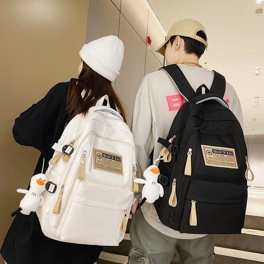 Fashion Big Student School Backpack Rucksack Girls Boys School Bag High Capacity Women Backpack Female Leisure Travel