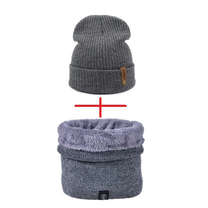 Brand Oohmy Knitted Hats for Men Women, Skullies Caps, Warmer Bonnet, Casual Cap, Monochromatic, Male and Female, Winter, 2024