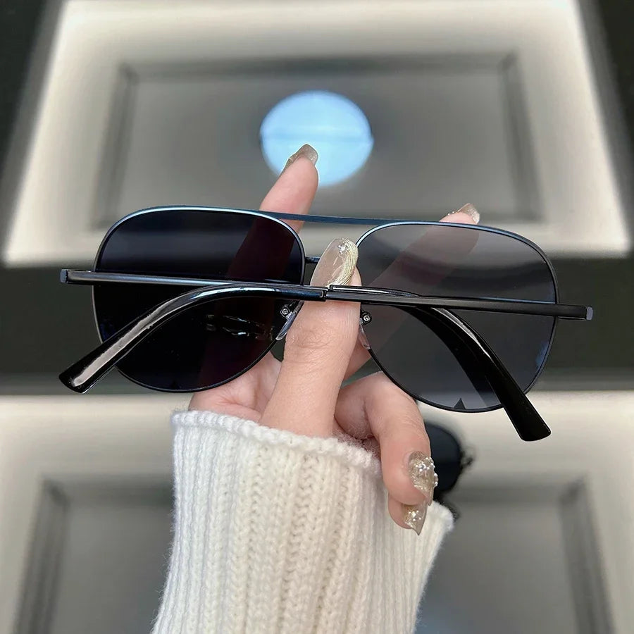 Mode vintage ovale zonnebrillen vrouwen mannen merk ontwerper retro zonnebril vrouwelijke mannelijke buitenspiegel punk tinten oculos de sol