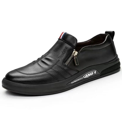 2024 Nouvelles chaussures en cuir décontractées pour hommes modes de mode automne slimon plate de commerce de boutiques