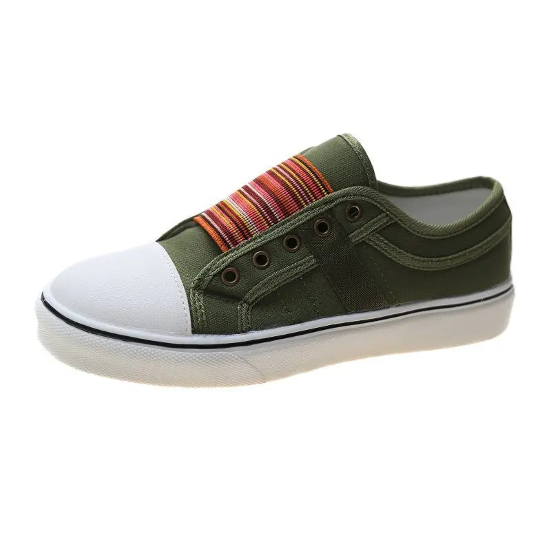 Chaussures plates en toile Femmes bases basses bases décontractées Vulcanize chaussures nouvelles femmes d'été automne baskets dames baskets femmes