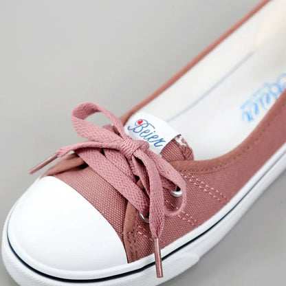 Canvas Small White Shallow Cut Summer Flat Sport Casual Ladies Soft Sneakers Platform Zapatillas De Mujer Tenis Women Luxury