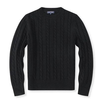 Runde Nackenpullover modische Jacke Top Stricker Sweater lässig Pullover Männer Kleidung 2025 Herbst/Winter Sport Jugend 6 Stil